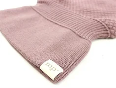 MP elefanthue Oslo wood rose uld/bomuld windstopper